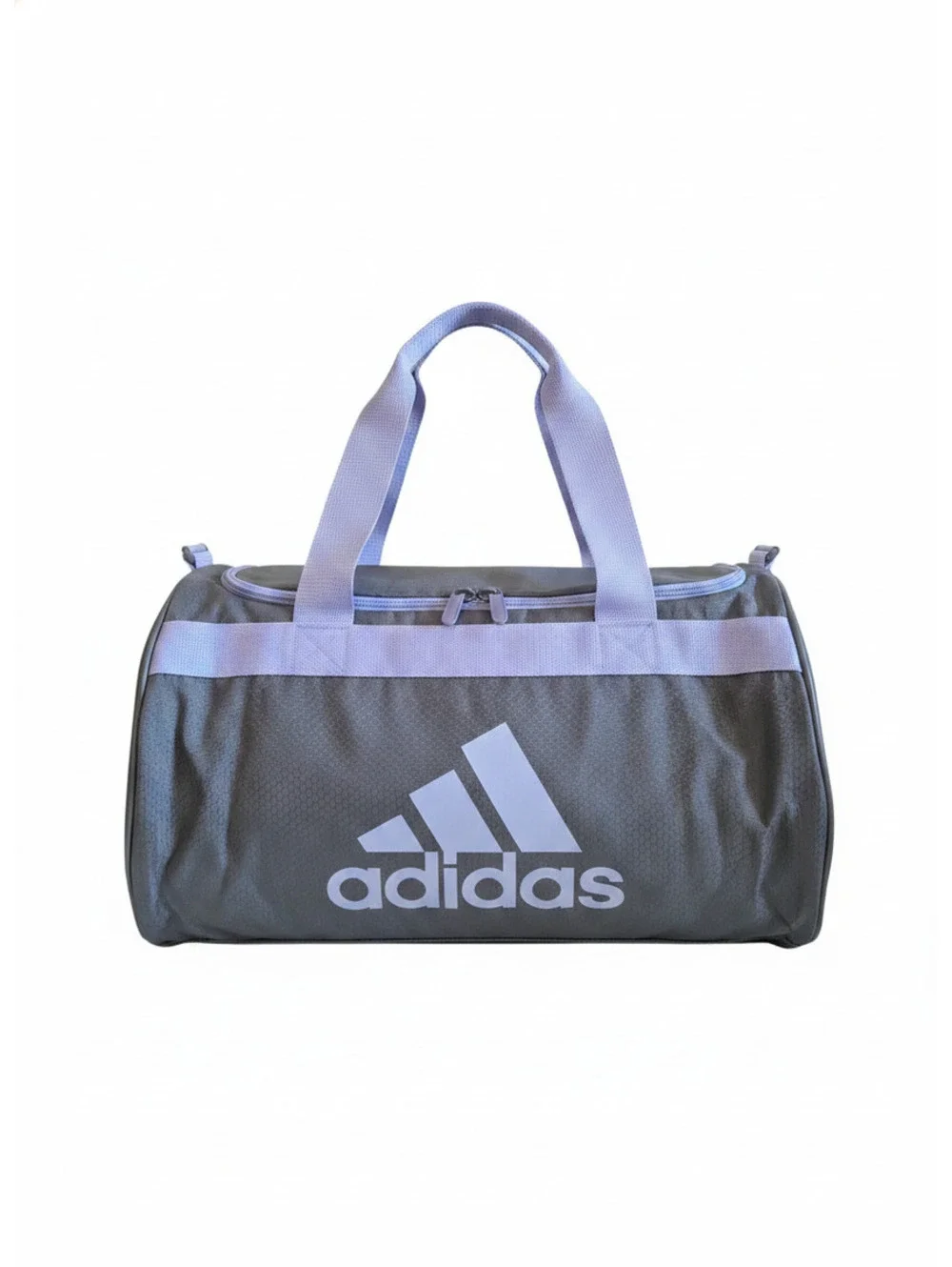 Adidas Diablo Small II Duffel Bag Gray and Lavender